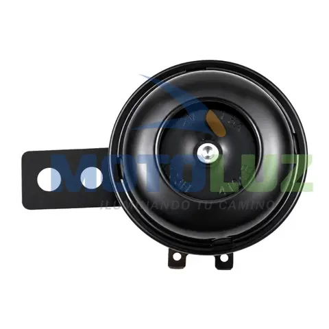 CLAXON PEQUEÑO 12V. - NEGRO